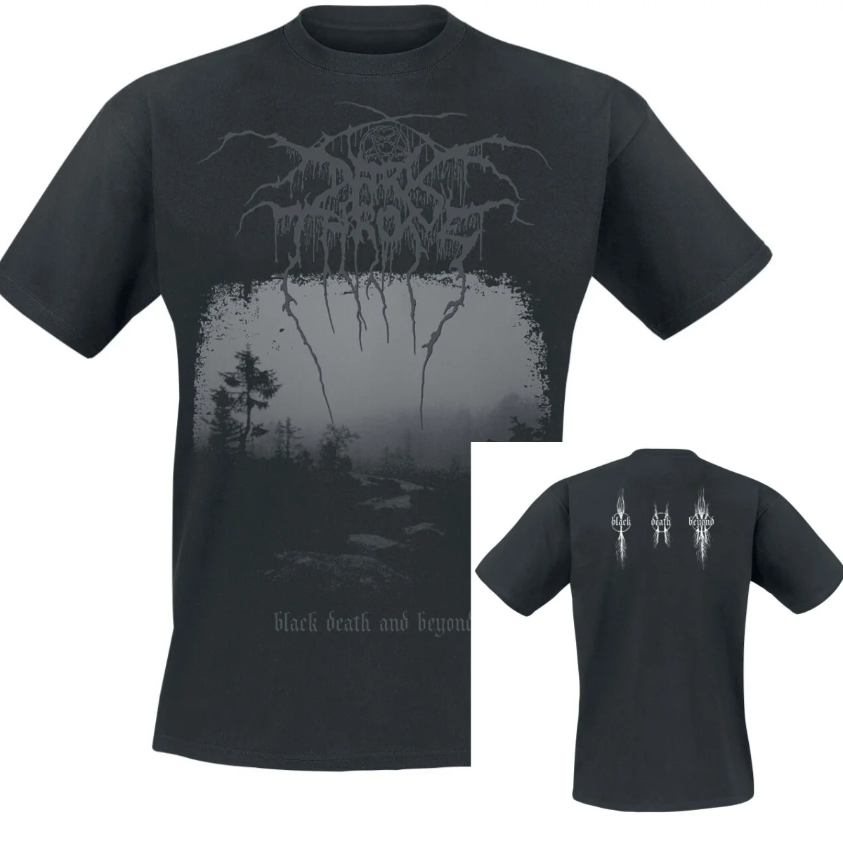 A Blaze in The Northern Sky Darkthrone T-Shirt Men Women Metal Rock Band Graphic Tee 100% Cotton Summer Streetwear Top