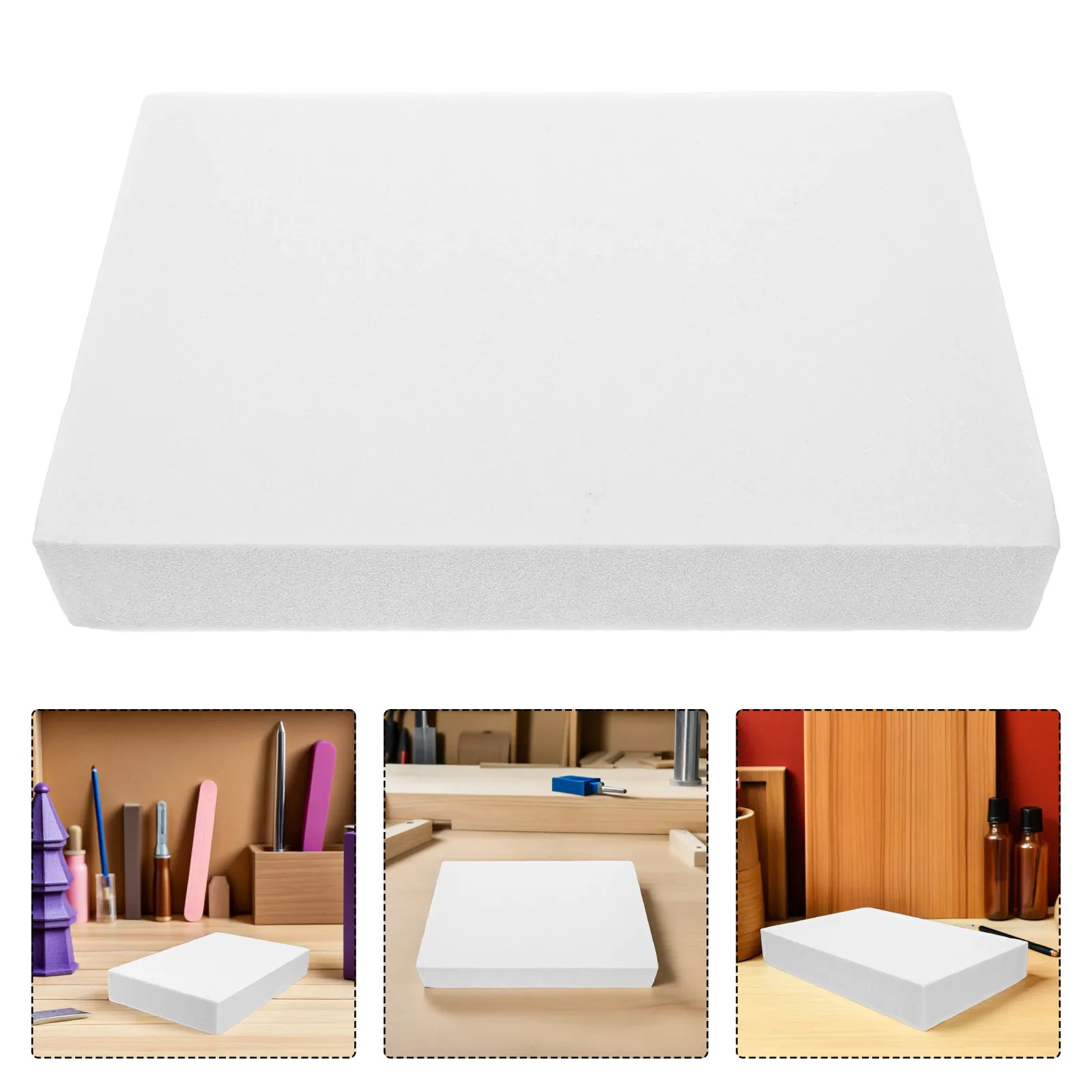 

Architectural Diorama Base Foam Board High Density 12x8x2 Inch Terrain Sculpting Foam Sheet for Miniature Landscaping Scenery
