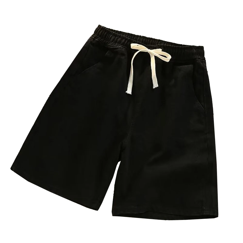 Casual Wide Leg Jean Shorts Streetwear Casual Jean Shorts Baggy Shorts Comfortable Fit Mens Fashion Retro Look
