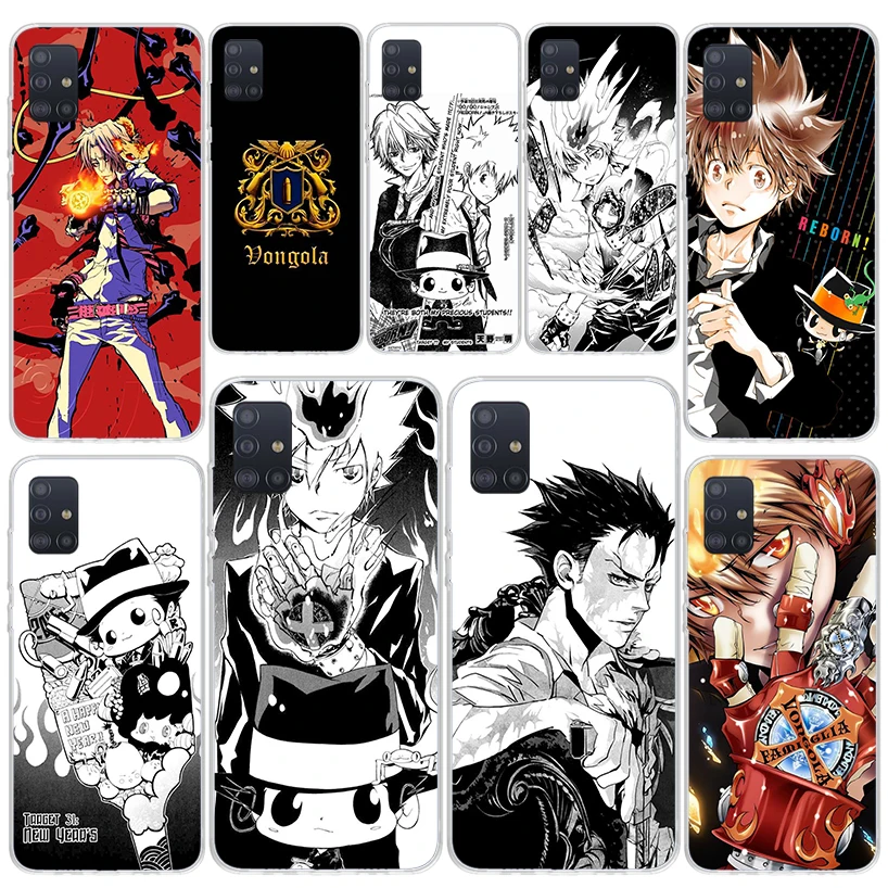 Katekyo Hitman Reborn Soft Silicone Phone Case For Samsung Galaxy A50S A51 A70 A71 A41 A31 A21S A11 A10S A20E A30S A40 A6 A7 A8