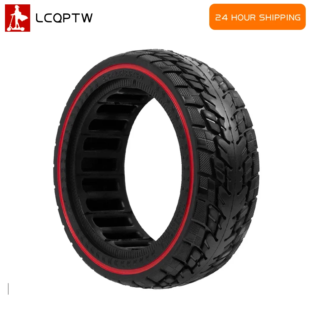Neumático sólido todoterreno para patinete eléctrico, 8,5x2,5/3, neumático delantero/trasero para Dualtron Mini, para Speedway Leger Pro, neumático a prueba de explosiones y a prueba de pinchazos