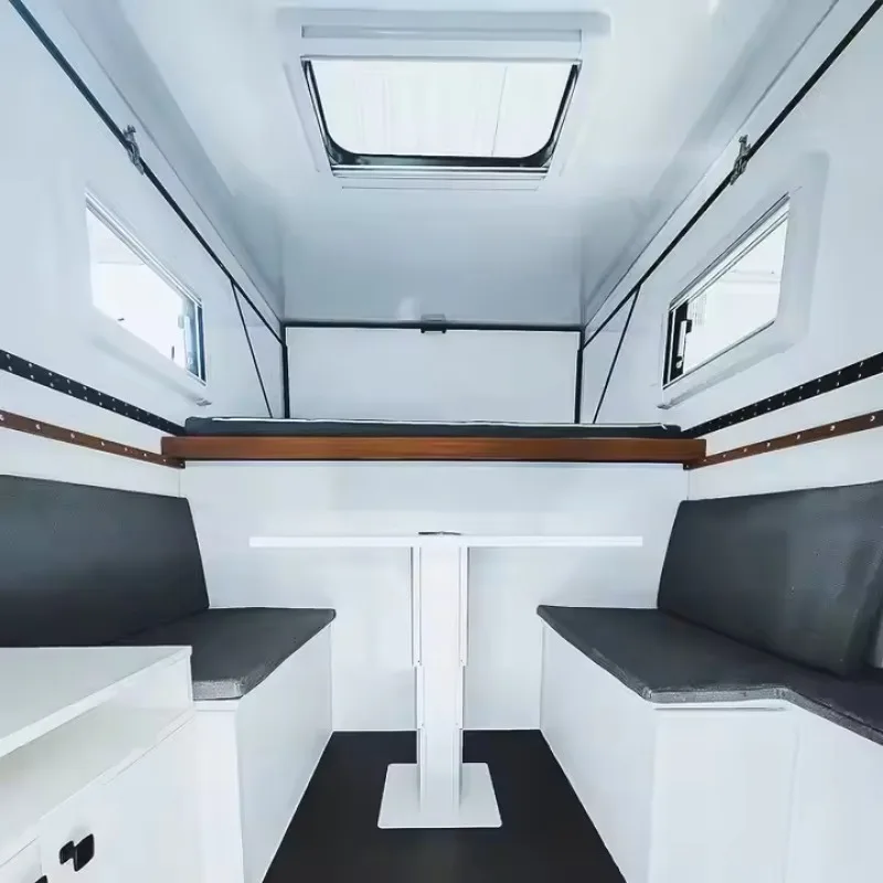 Expandable Hard Shell Transformer Pickup Camper Box Pop Up Rooftop Custom Topper for Overland Travel Camping Use Customize view 5