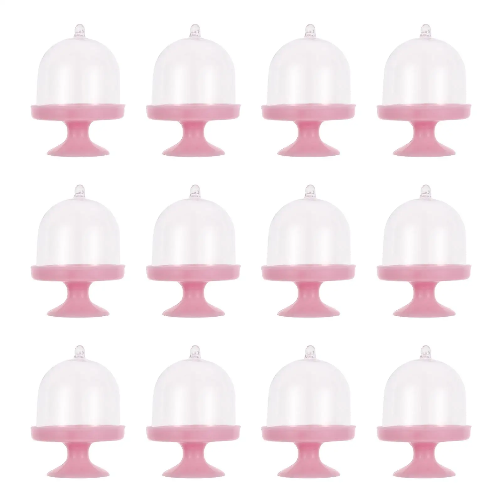 

12 PCS Snack Boxes C y Containers Plastic Storage Kids Party Favor Bright Color Food Grade Safe Environmentally Friendly