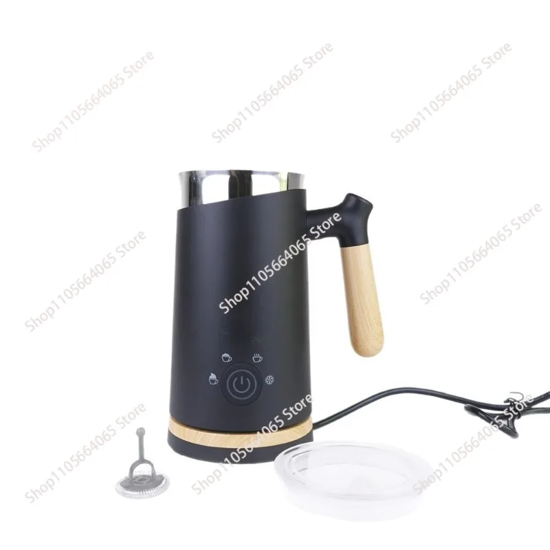 4‑in‑1 Electric Milk Frother, Automatic Household Milk Foamer, Cold & Hot Mixing Cup for Espresso Coffee