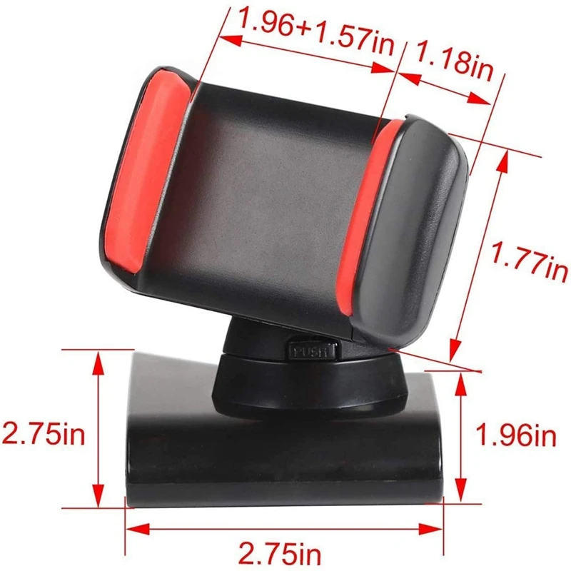 Phone Holder Cellphone Mount For 2018 2019 2020 2021 Jeep Wrangler JL Gladiator JT Interior Accessories