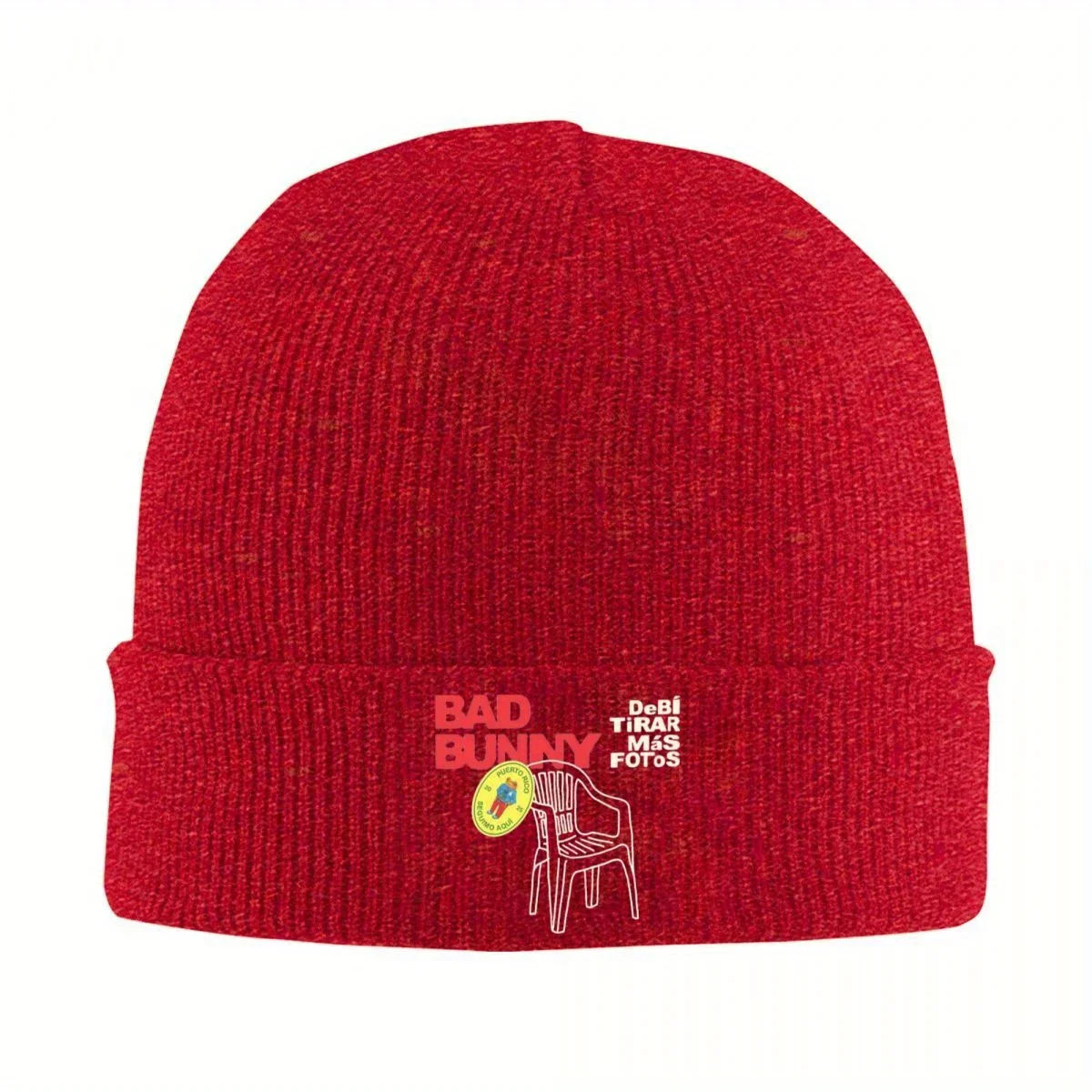 Dtmf debi tirar mas fotos gorro de punto outono invierno sombreros quentes hip-hop coelho mau 2025 novo álbum gorra hombres mujer