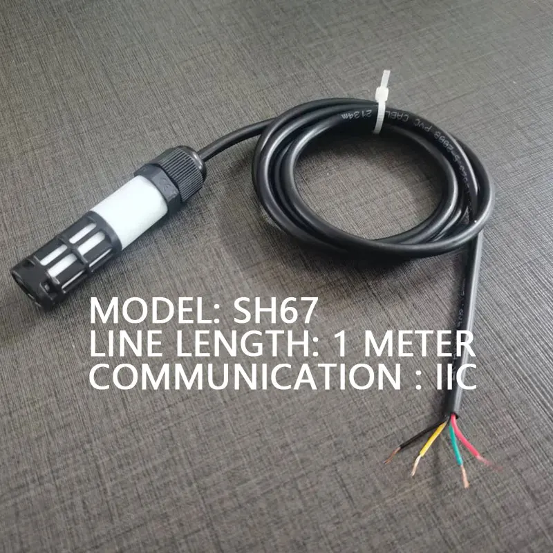 Temperature and humidity sensor waterproof probe SHT20 SHT30 SHT31 SHT35 IIC detection acquisition module transmitter industry