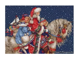 14CT 18CT 25CT Cross Stitch Kits Cross-stitch Kit Embroidery Threads for Embroidery Set Christmas Crafts for Adults Embroidery