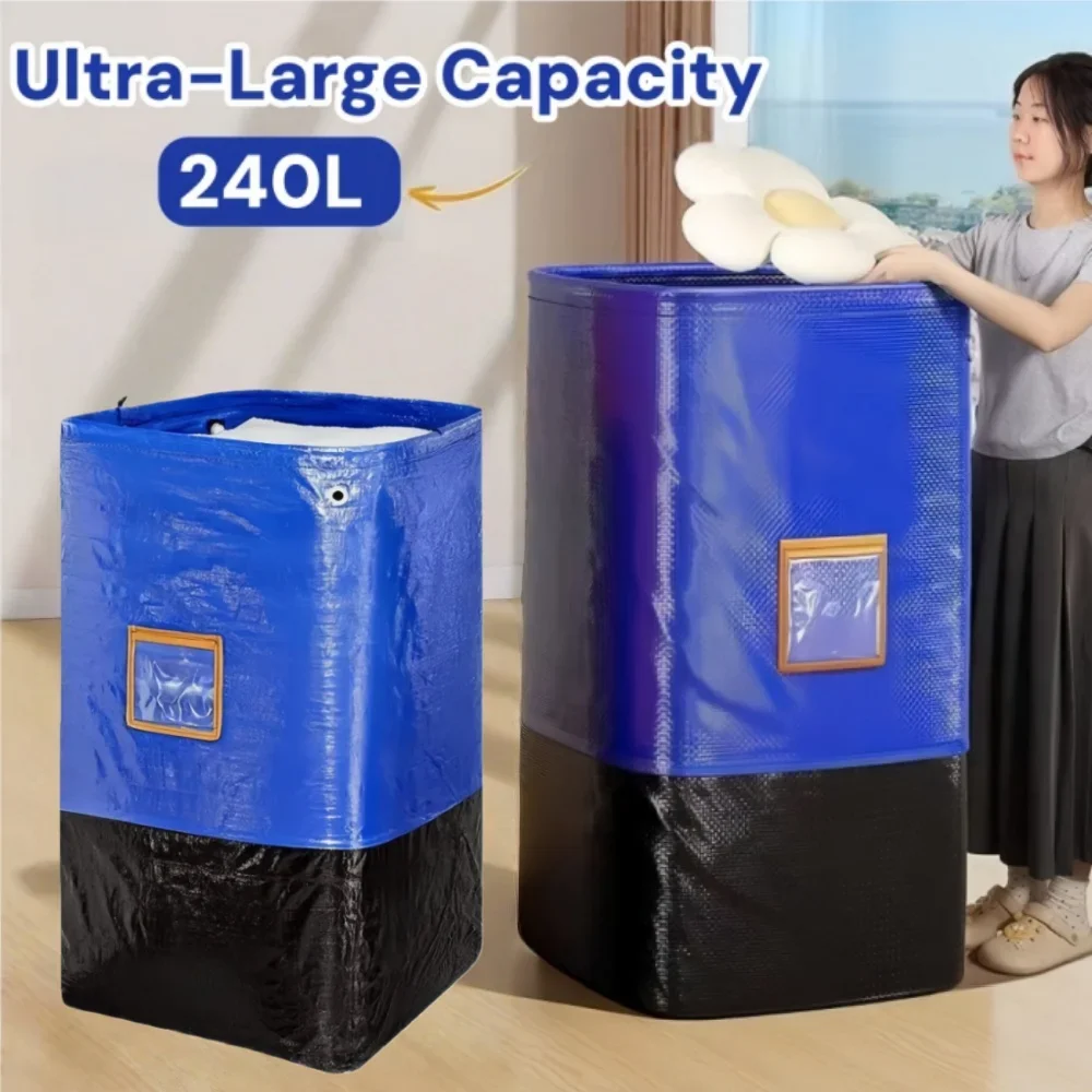 Extra Large Waterproof Moving Luggage Bags Laundry Shopping Bag Foldable