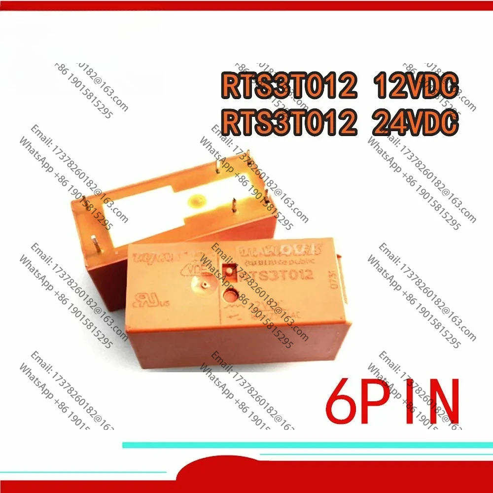 

1 шт. 100% оригинальное новое реле RTS3T012 12 В постоянного тока RTS3T024 24 В постоянного тока 6 контактов 16 А