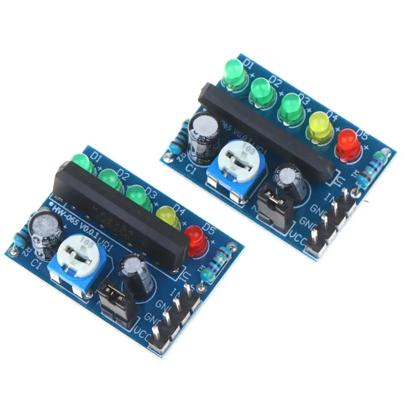 [MOA]1/2/3Pcs KA2284 Power Audio Level Indicator Module Battery Capacity Indicator Red Green LED For Voltmeter Volume VU Meter