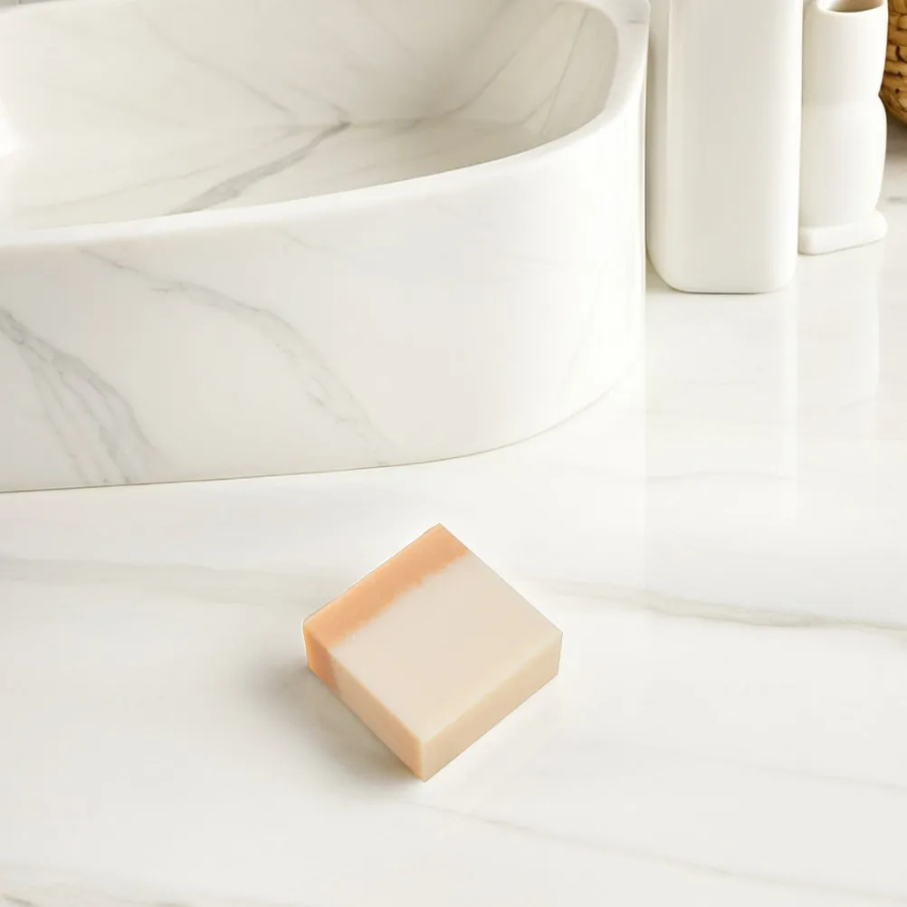 

2Pcs Handmade Bar Bath Use Organic Material Cleansing Moisturizing Skin Facial Natural Handmade Soap Body