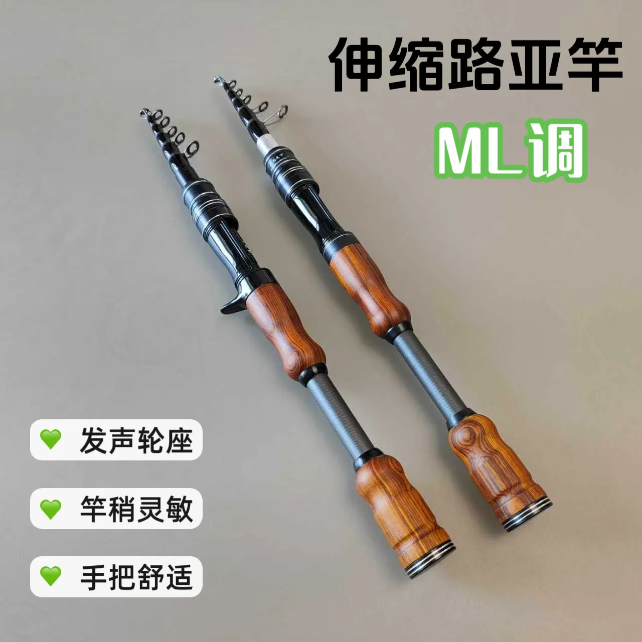 

Collapsible Lure Fishing Rod Lightweight For Micro Species Trout Panfish Portable Telescopic Design Backpacking Rod For Travel