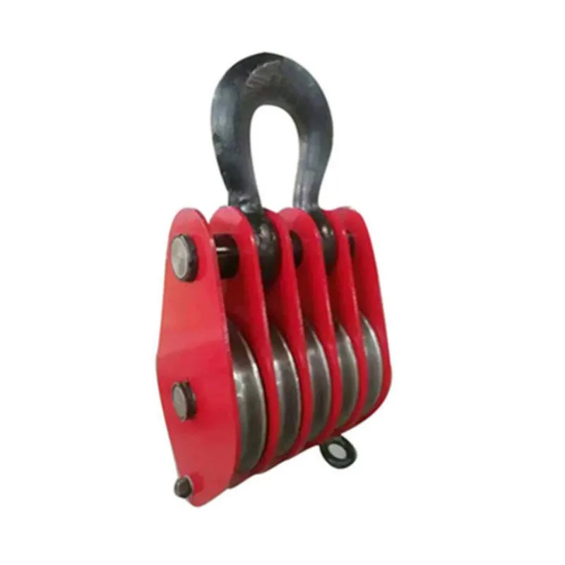 Bearing bushing, lifting ring lifting pulley, 200-ton 300-ton large tonnage 4/5/6 multi-wheel hook steel wire rope pulley set