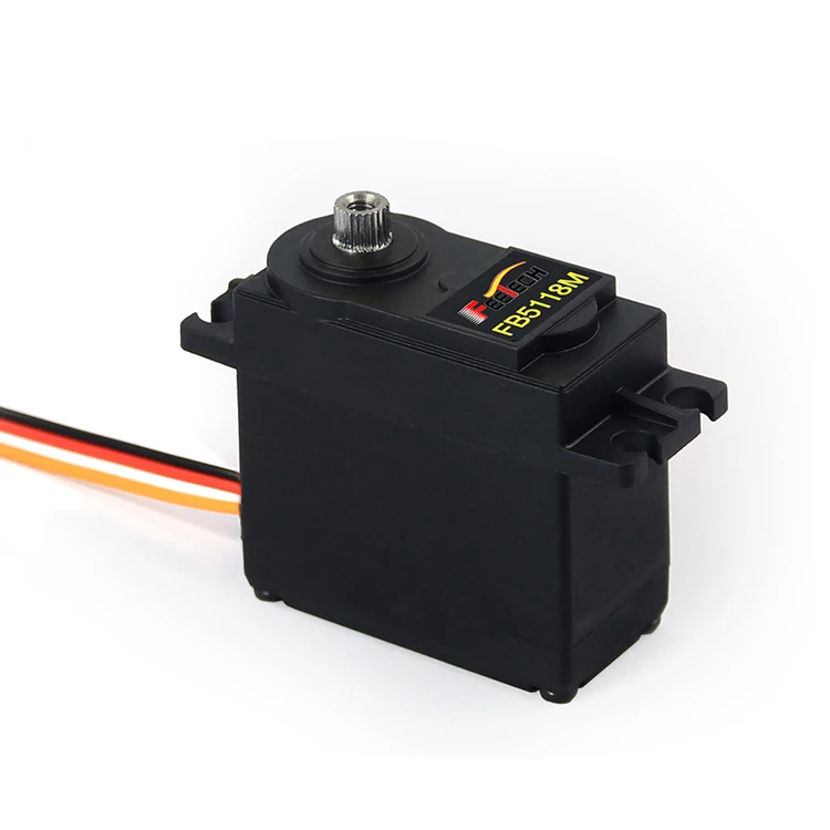 20 kg kontinuierliche Rotation analoger Feedback-Servo-Magnet-Encoder Standard-Metallzahnräder 360-Grad-Kunststoffmaterial für RC-Motoren