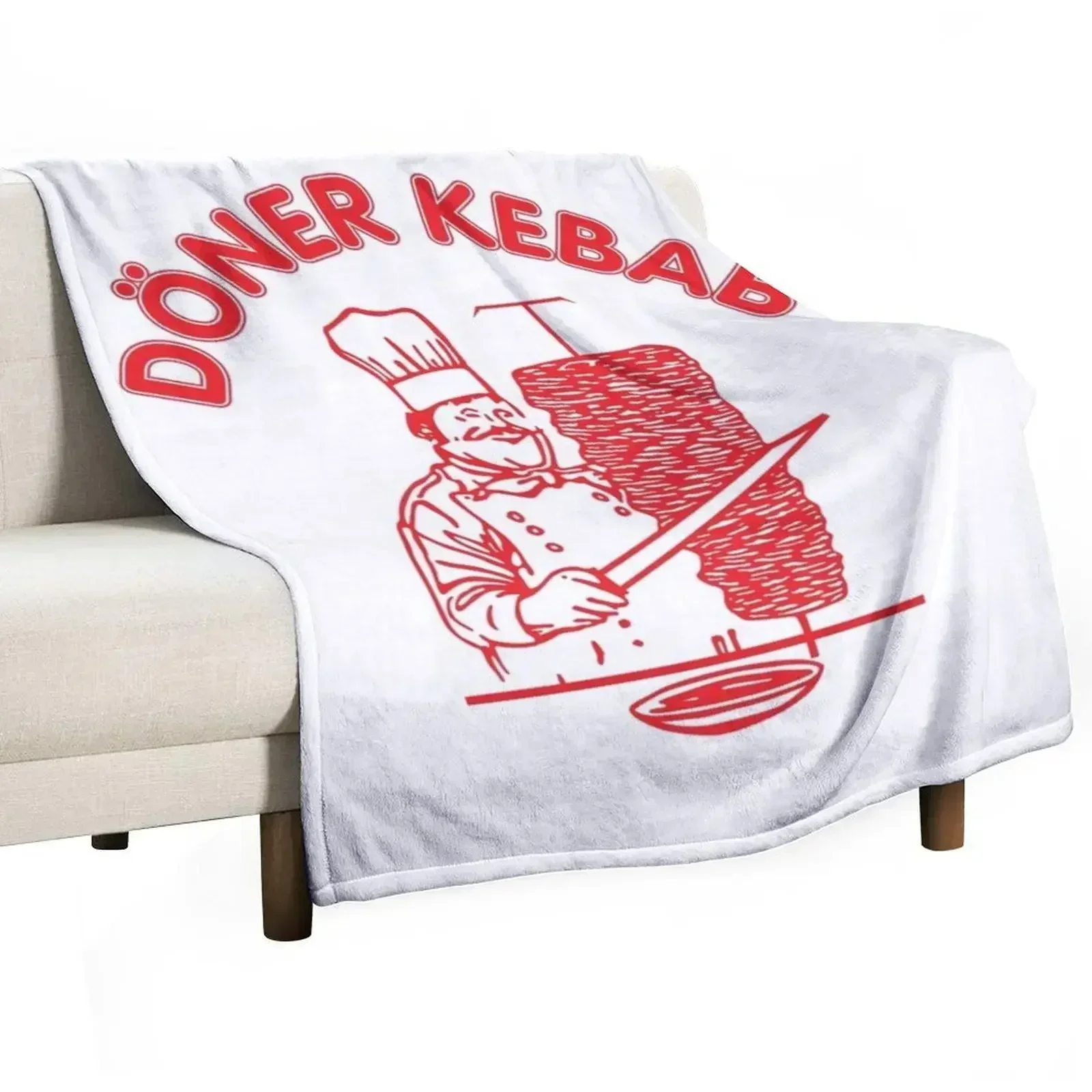 

Dner Kebab Throw Blanket anime sofa bed halloween Bed Fashionable Blankets