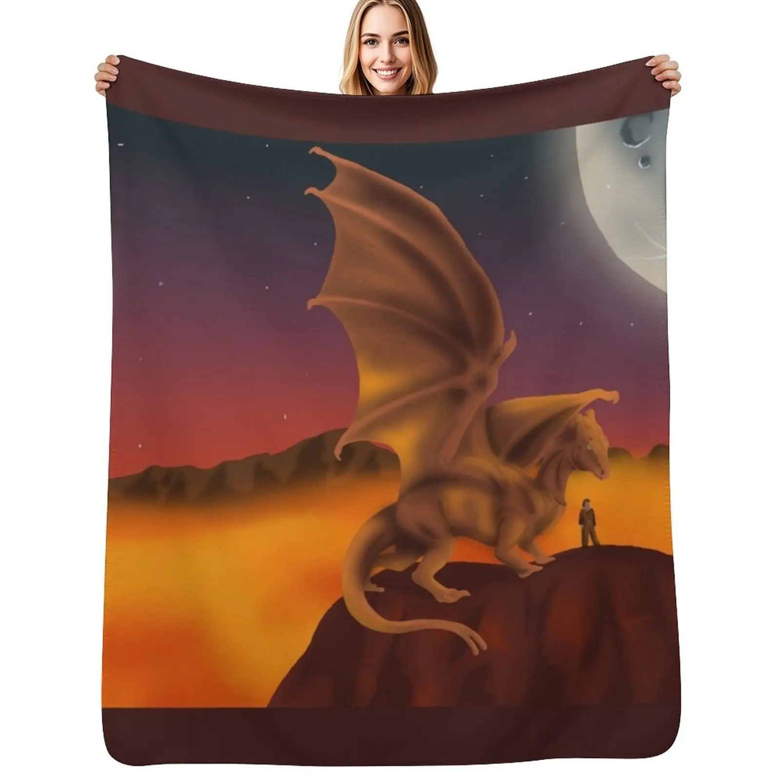 

Chronicles of Pern Dragonriders of Pern Throw Blanket Decorative Soft Throw Blanket for Couch Sofa