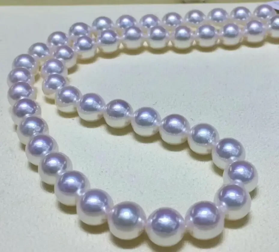 Jewelry   beautiful 12-15mm south sea round white pearl necklace 18inch