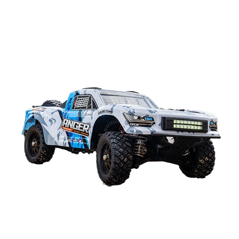 1:16 RC Car Off Road Brushless 4WD remote control vehicle Power Built In Gyroscope Front And Rear Lights Adult Children Toys