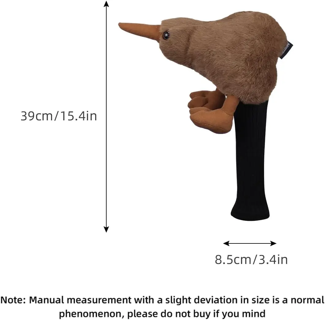 Scott Edward Animal Zoo Golf Driver Wood Covers, Fit Drivers and Fairway, Lovely Kiwi, Funny and Functional