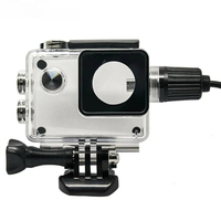 Waterproof Housing Case Motorcycle Charger for SJ4000 Old A8 SJ9000 Sj7000/6000 C4 F68 W8 W9 H9 EKEN H9/H9R C30/C30R Accessories