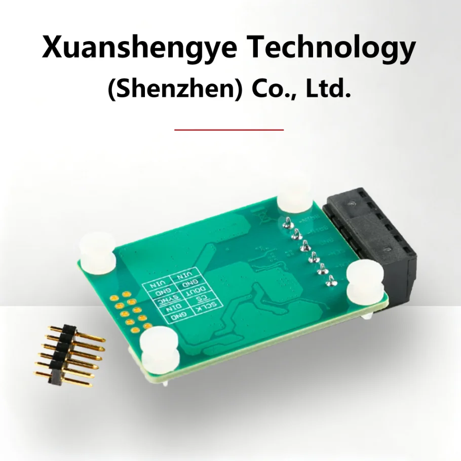 AD7190 24-bit ADC High Precision Strain Acquisition Module / Pressure Acquisition Module for Strain Bridge