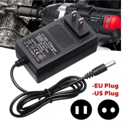 21V Universal Ladegerät DC Power Adapter Lithium Bohrer Power Ladegerät Elektrische Schlüssel Schraubendreher Ladegerät EU UNS AU Stecker
