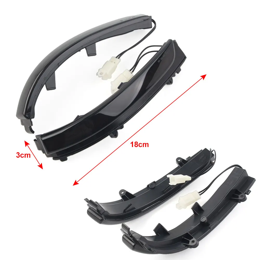 2x Car LED Turn Signal Light Dynamic Rearview Mirror Lamp For Volkswagen GOL Saveiro Voyage FOX Suran UP! Passat Polo Golf Jetta