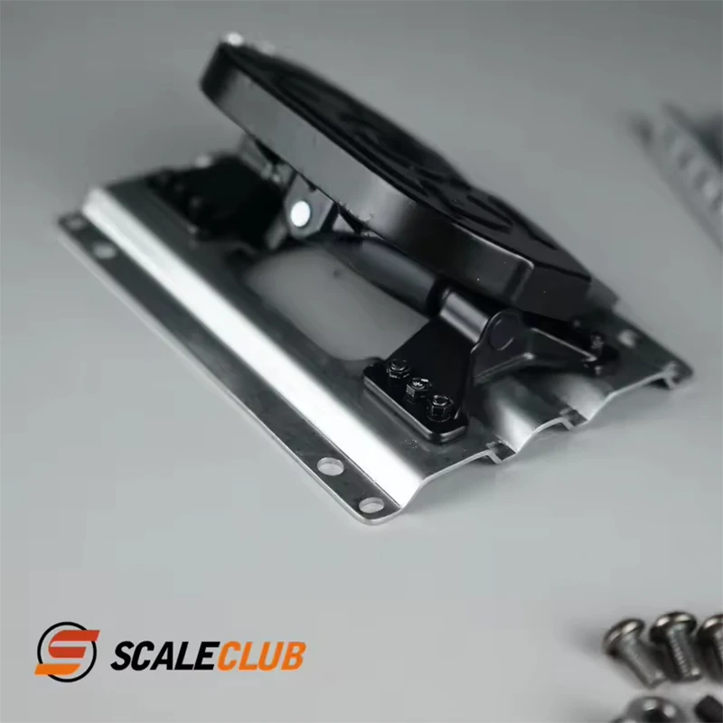 Scaleclub Model 1:14 Tractor Truck Zware Vervoer Metalen Cross Slijpschijf Basis Voor Tamiya Lesu Rc Truck Trailer Kipper