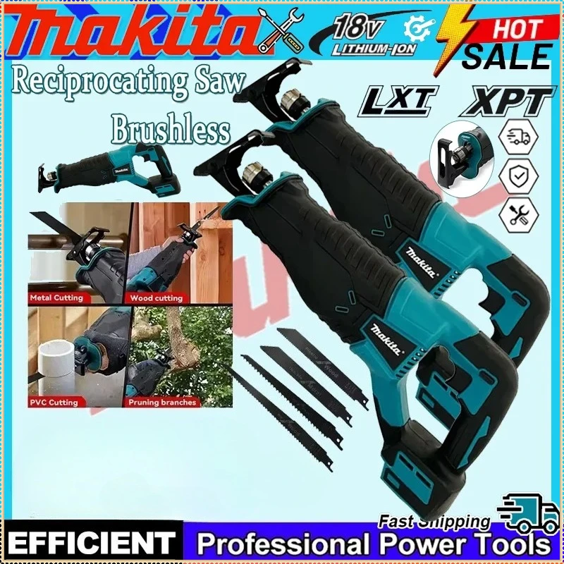 

Makita brushless cordless reciprocating saw multifunctional outdoor electric tool handheld mini saw For Makita Battety