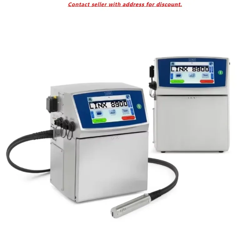 Easy Operate Linx 8900 Small Character Continue Original CIJ Engineer-free Service Coder 10-inch Full Colour Touch Screen