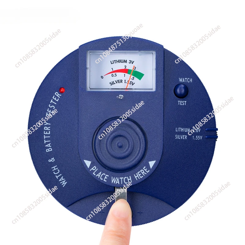 Quartz Movement Tester ,Circular Type Watch Battery Pulse Tester and 1.5V 3V Button Cell Battery Analyzer