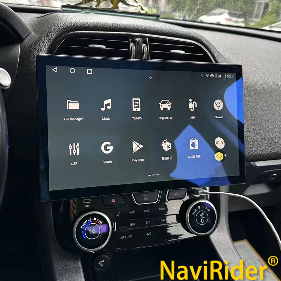 

Для Jaguar F-PACE 2016-2018 Android Qled Экран GPS-навигация Автомобильный радиоприемник Мультимедийный видеоплеер DSP Carplay Головное устройство 13,3 дюйма