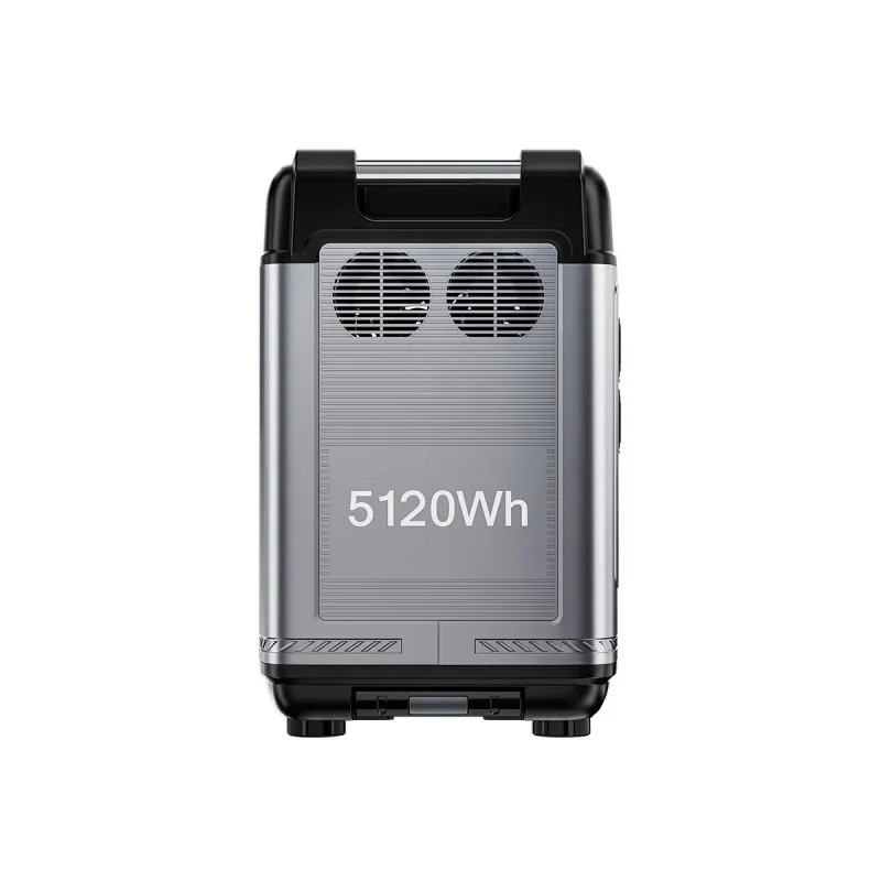 4000W 51.2V 100AH High Capacity Lifepo4 Power Station 5000W Solar Home System Jump Starter 30kw 220V AC DC Home