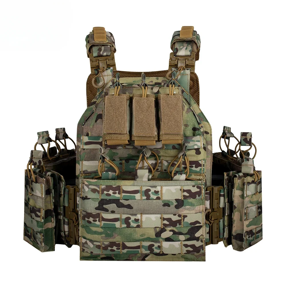 Outdoor quick-release tactical vest outdoor equipment tactical vest CS training equipment