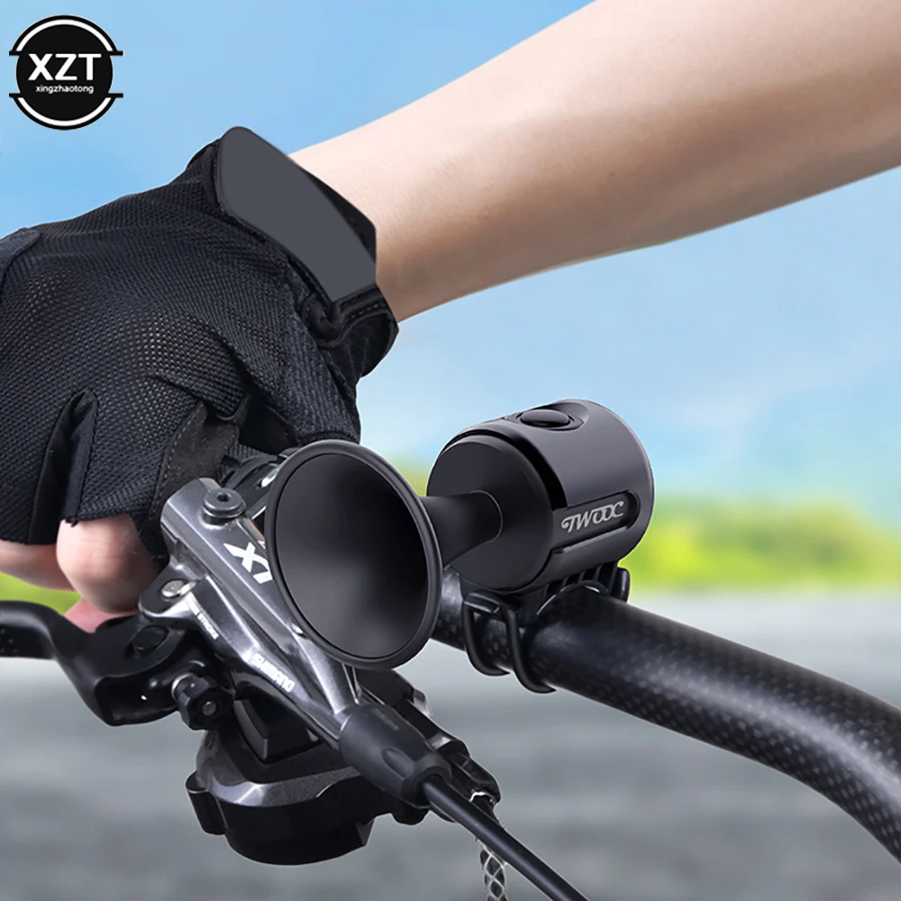 120db Electric Bicycle Horn Loud Bike Bell With Warning Sound Bike Horns With Warning Sound And Battery For Kids Scooters Bikes