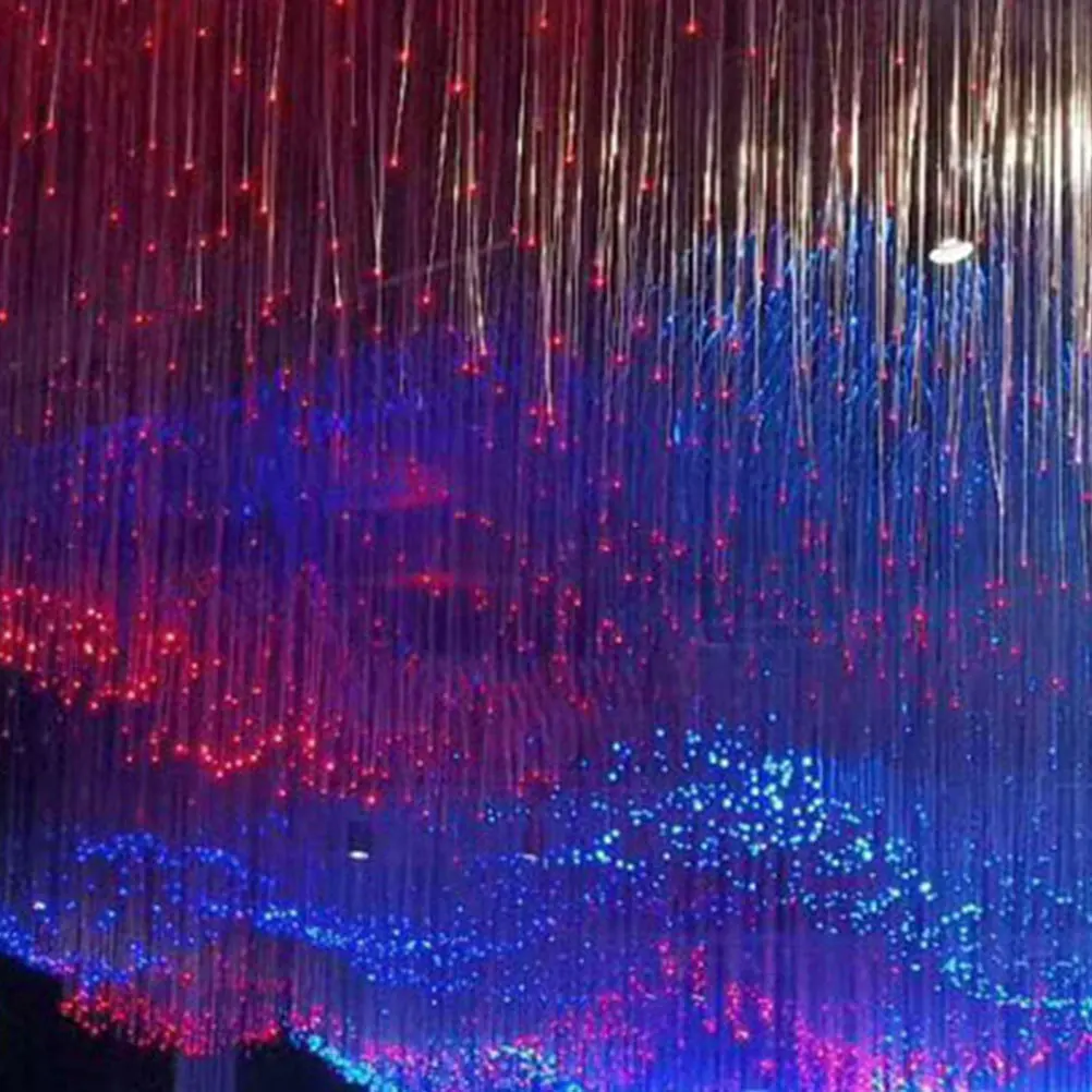 

100pcs Led Fiber Optic Light For Car Ceiling Decoration Outdoor Garden Party Wedding Festival Atmosphere Lamp Plastic Optical