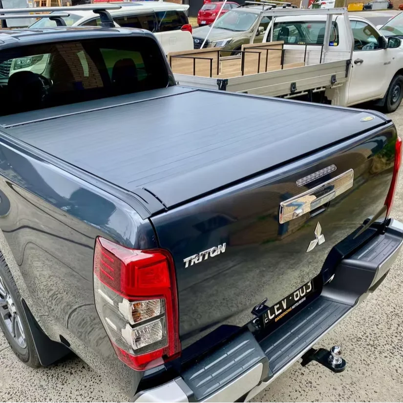 

Pickup Truck Bed Cover Aluminum Roller Shutter Electric Tonneau Cover for Mitsubishi L200 / Triton