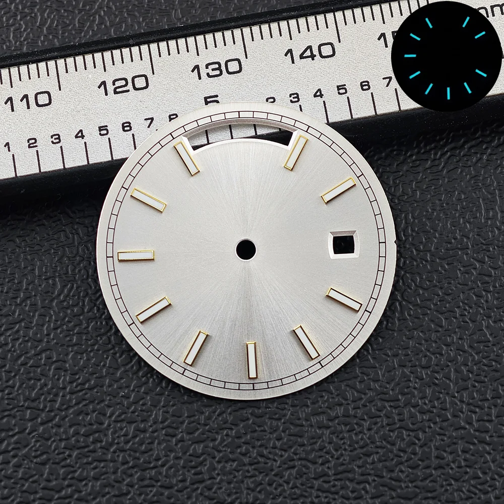 31.1MM Diameter Green/Blue/Gold/white/black Watch Dial for M8285 Movement Watch Accessories accessories  sun pattern dial