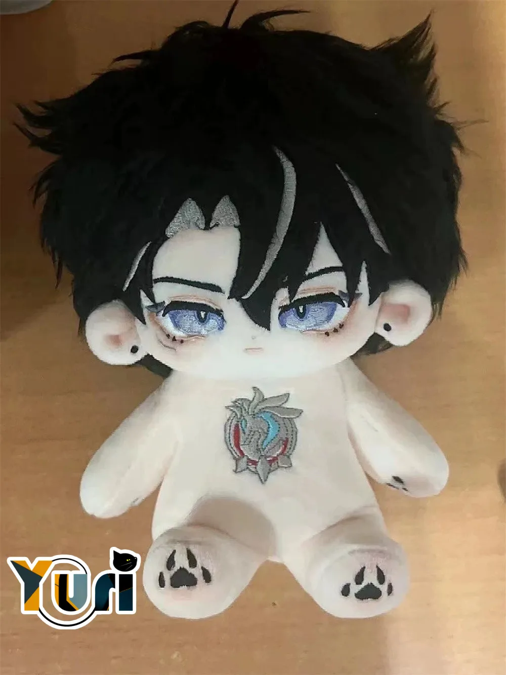 Yuri Game Genshin Impact Wriothesley 20cm Plush Doll Body Toy Cute Cosplay Fan Gift C