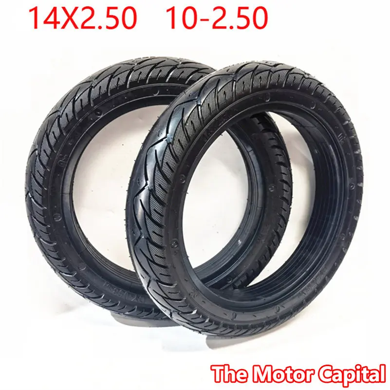 14X2.50 Tyre 14 Inch Tubeless Tire for Electric Vehicle 2.50-10 2.75-10 High-quality Wear-resistant