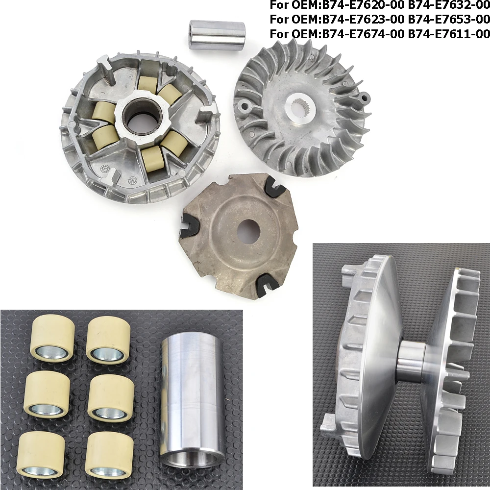Motorcycle Front Clutch Variator Kit For Yamaha MWD300 Tricity CZD300 Evolis / X-max 300 CZD250 X-max 250