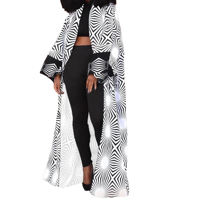 Summer Cover-Ups 2025 Women V Neck Jackets Print Floral Beach Long Maxi Swimwears Elegant Coat Boho Loose Cardigans Swimwears