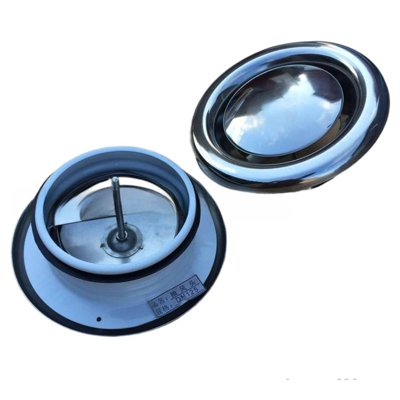 

Marine equipment, marine sanitary unit, toilet, stainless steel exhaust head, round exhaust vent