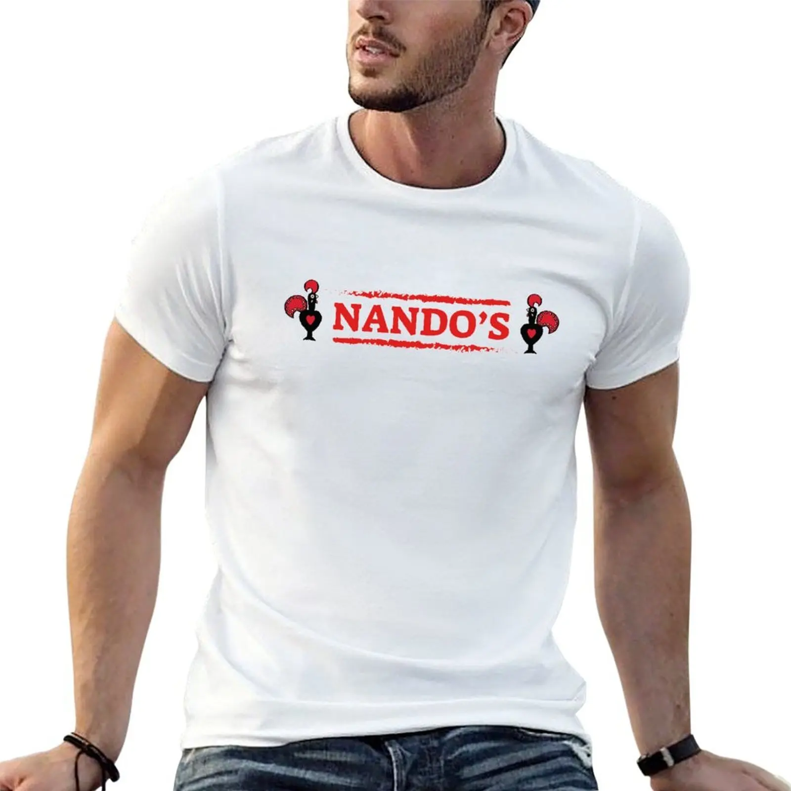 

man T-Shirt tshirt man 100% shirt cotton t shirt men designer t Nandos