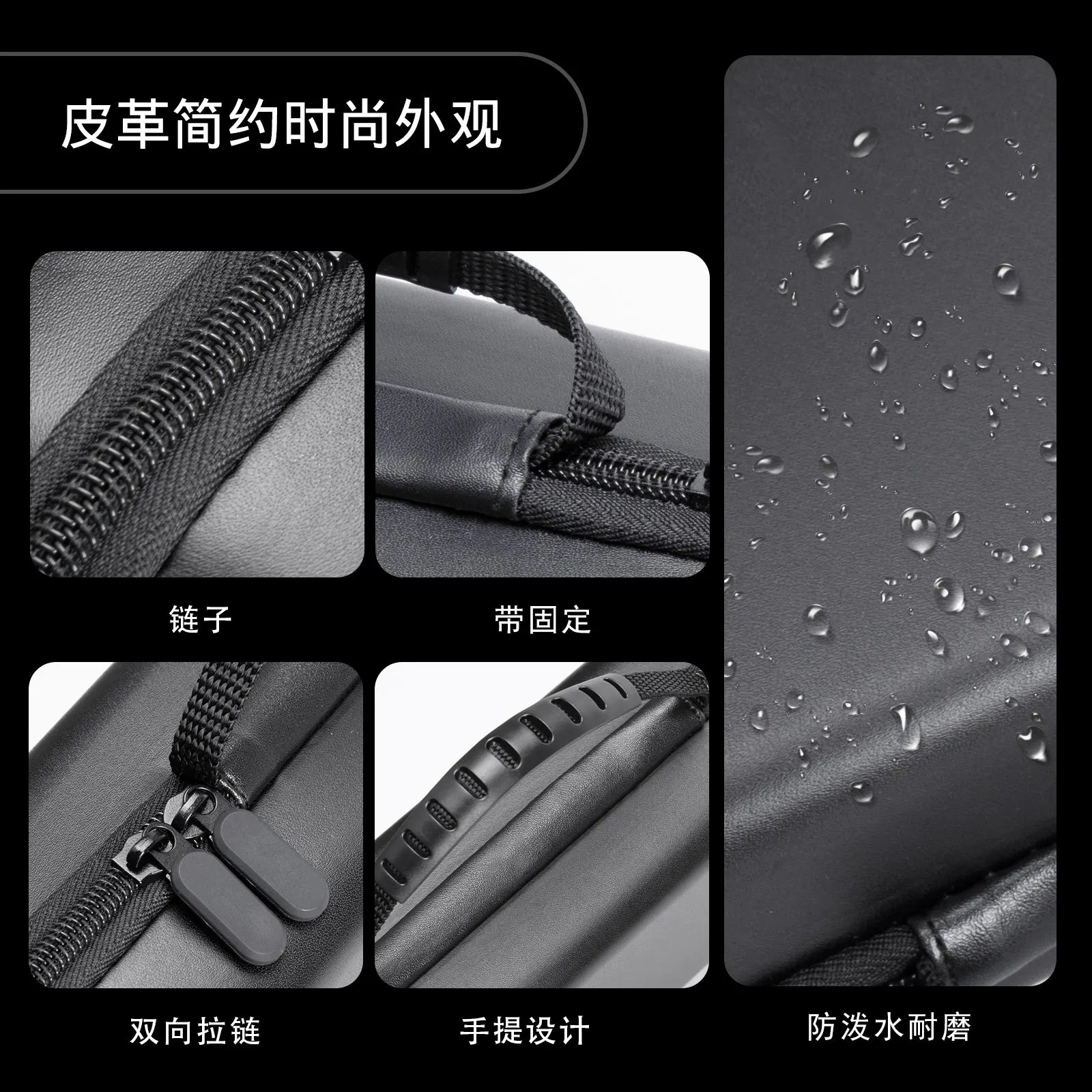 ASUS ROG Ally X용 CoverJoy 가죽 케이스 충격 방지 휴대용 여행 보호 가방 콘솔 액세서리