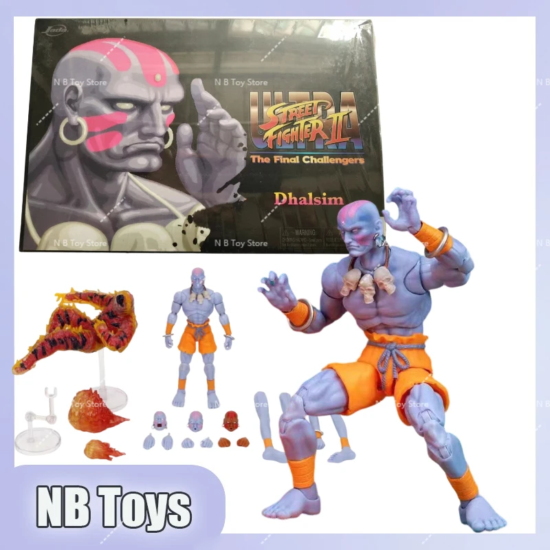 In Stock Jada Toys Dhalsim Deluxe Edition Ultra Street Fighter II 1/12 Action Figure Collectible Toy Gift