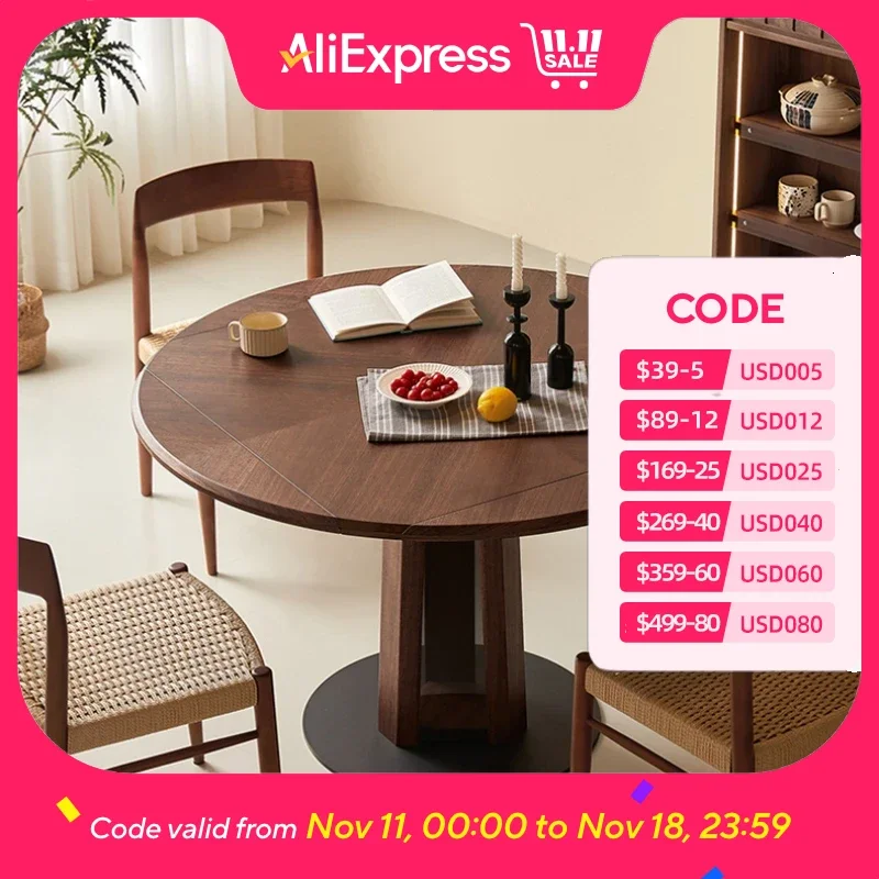 

Unique Lamp Dining Table Chairs Modern Luxury Wood Small Kitchen Chairs Table Set Round Italian Mesas De Jantar Furniture