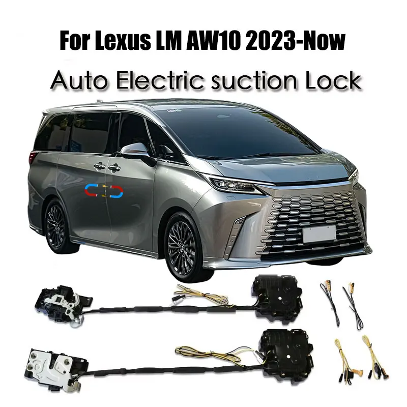 

Для Lexus LM AW10 2023-наст. время: Механизм плавного закрывания дверей, привод замка, автоматический электрический доводчик с функцией бесшумного всасывания