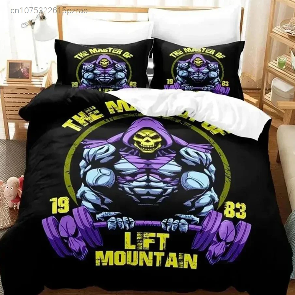 3D Print Snake Mountain Gym Bedding Set Bedroom Soft Modern Bedspreads Comefortable Kids Duvet Cover Quilt Cover And Pillowcase